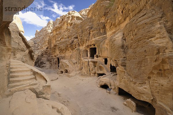 Alte Ruinen der Grabstätte  Jordanien