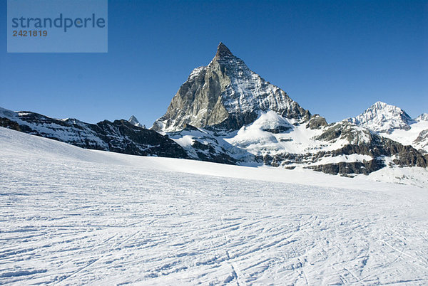 Schweiz  Matterhorn  Gebirge