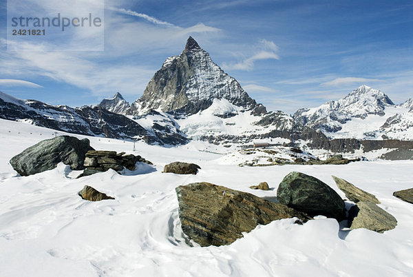 Schweiz  Matterhorn  Gebirge