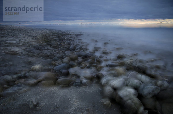 Deutschland  Baden-Württemberg  Bodensee bei Dämmerung