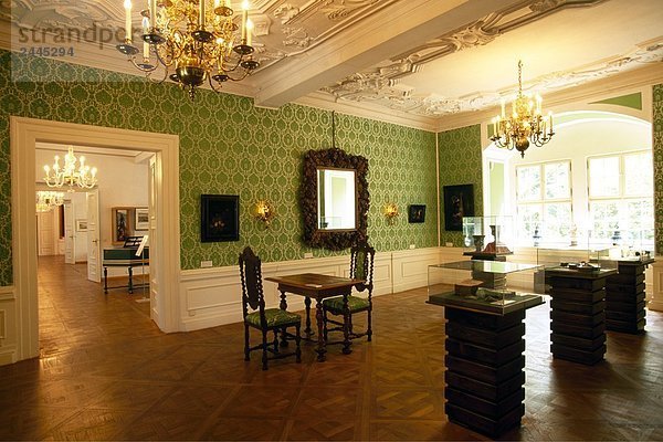 Interieur des Museums  Köthen  Wittenberg  Sachsen-Anhalt  Deutschland