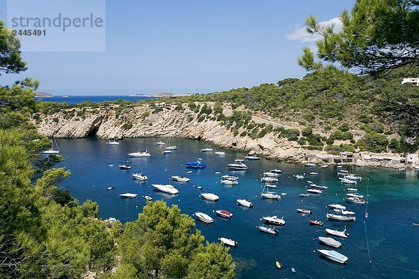 Balearen Balearische Inseln Cala Vadella Ibiza Spanien