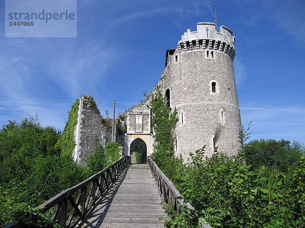Frankreich  Normandie  Le Diable castle