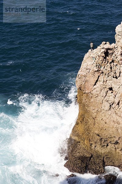 Felsen im Meer Portugal.