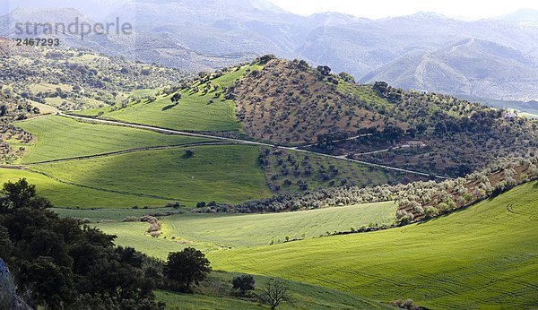 Blick auf Andalusien Spanien.