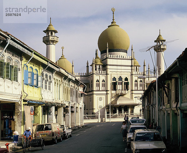 Masjid Sultan Moschee in arabische Straße AreaSingapore