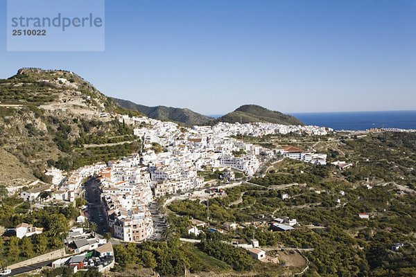 Spain  Andalusia  Frigiliana  north of Nerja