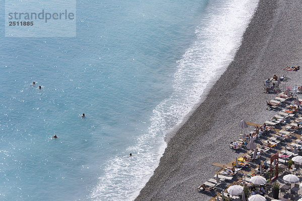 Frankreich  Cote d'Azur  Nizza  Urlaub am Meer