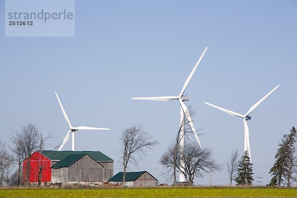 Wind Generators in Shelbourne  Ontario