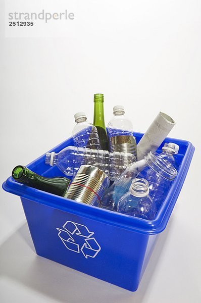 Blue Box recycling.