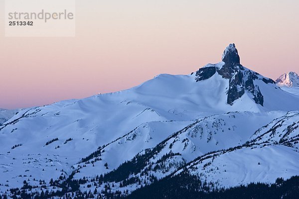 'Sunrise on Black Tusk