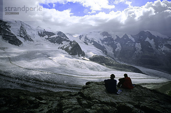 Berge  Diavolezza  Schweiz.