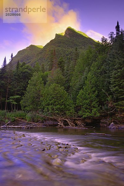 Nicol-Albert Mount und Cap-Chat River  Gaspesie Wildlife Reserve  Quebec