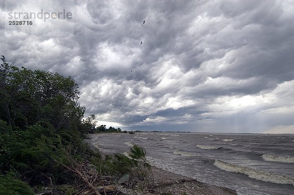 Gewitterwolken  Winnipeg  Island Beach  Manitoba