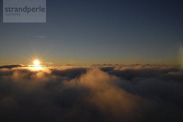 Sonnenaufgang über Berge  Trentino-Alto Adige  Italien
