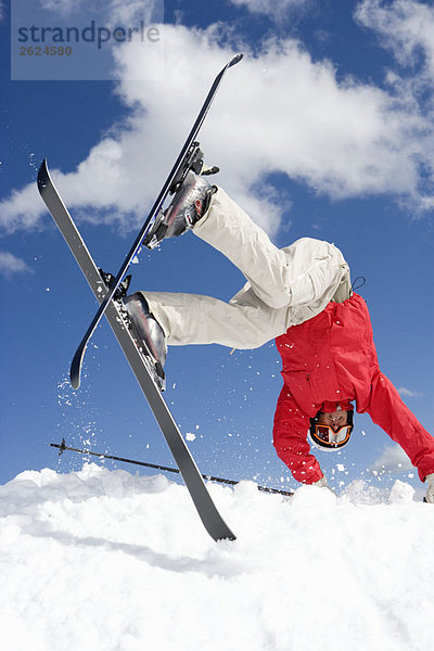 Skifahrer stürzte