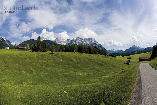 Deutschland  Oberbayern  Werdenfelser Land  Landschaft