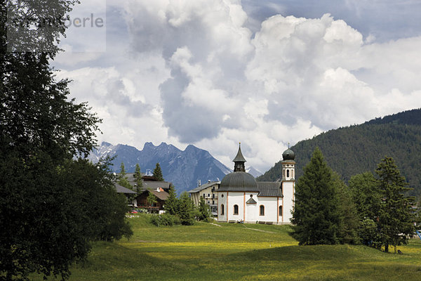 Tyrol  Austria  Seekirche  mountainous landscape