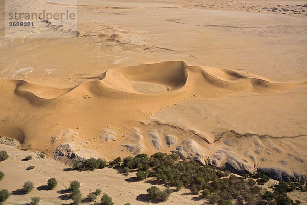 Afrika  Namibia  Namib Wüste  Luftbild