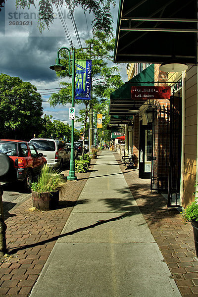 Straße Szene Fort Langley  BC