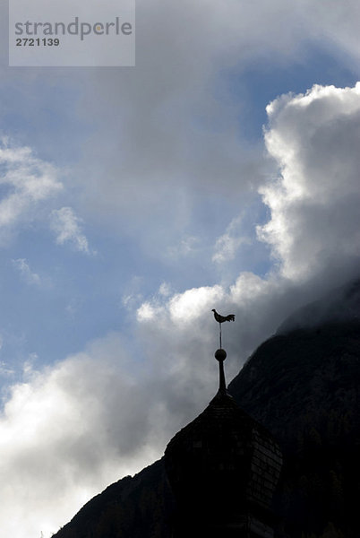 Austria  Tyrol  Weathercock in mountain scenery