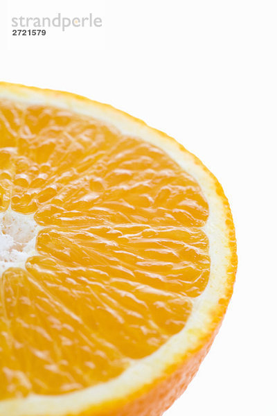 Orangenscheibe  Nahaufnahme
