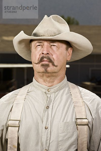 Porträt eines Cowboys