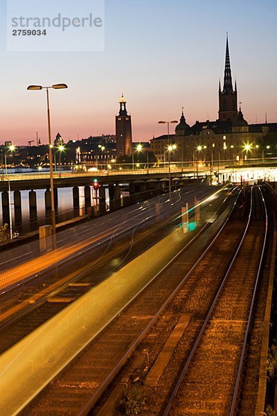 U-Bahn Altstadt Stockholm Schweden.