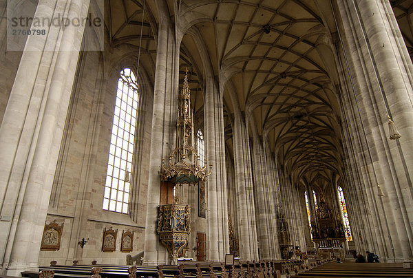 Deutschland  Bayern  Nordlingen  Innere der Kathedrale