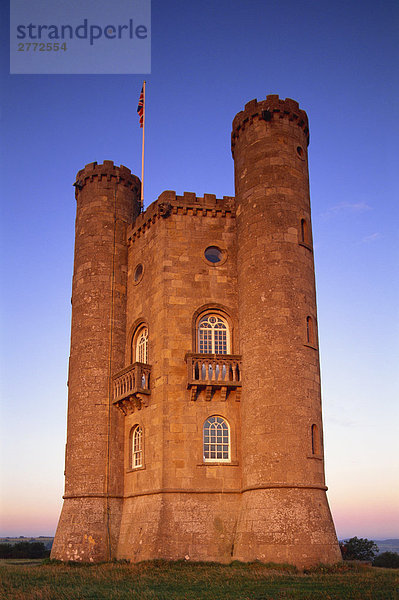 10850068  UK  Deutschland  Großbritannien  England  Worcestershire  Cotswolds  Broadway Tower  Burg  Burgen  Tourismus  Reisen  Urlaub  Urlaub