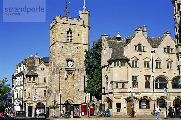 10850084  UK  Deutschland  Großbritannien  England  Oxfordshire  Oxford  Carfax Tower  Tourismus  Reisen  Urlaub  Urlaub