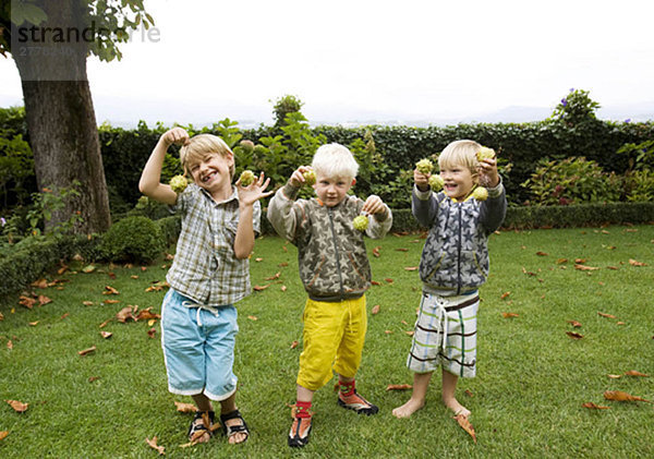 3 Jungen Portrait