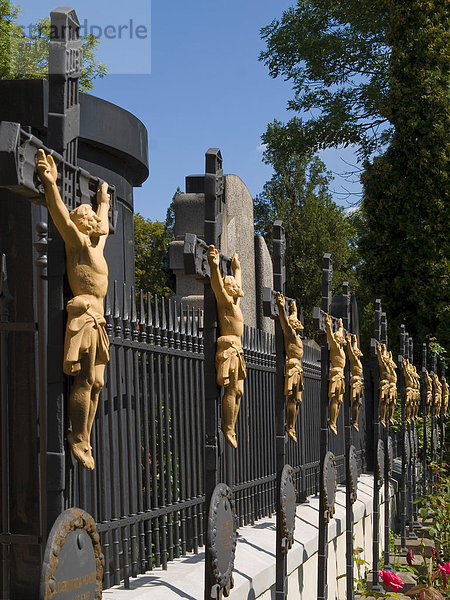 Vysehrad Friedhof  Prag  Tschechische Republik