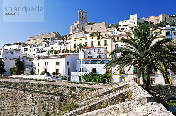 Balearen Balearische Inseln Dalt Vila Ibiza Spanien