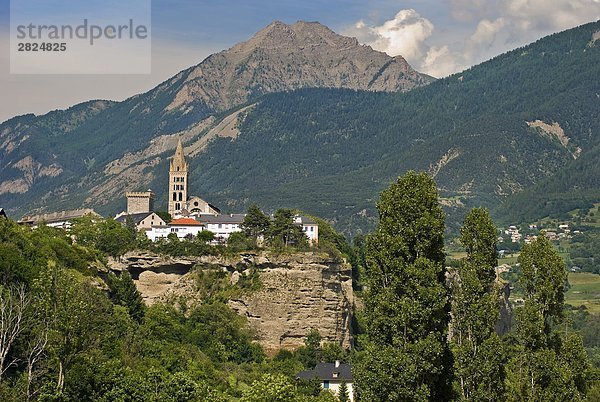 Frankreich  Provence  Embrun  Notre Dame du Real  interior