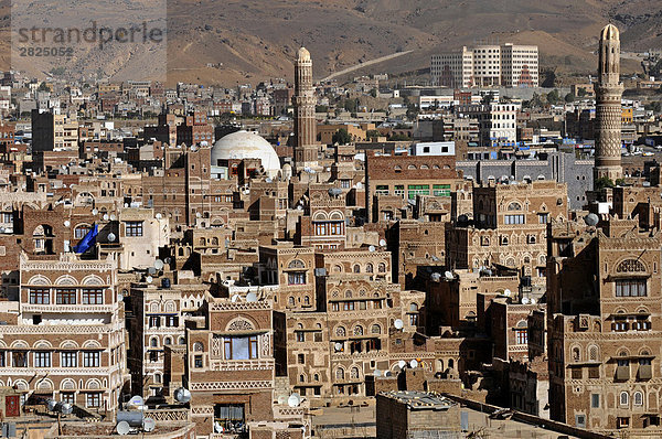 Stadtansicht Stadtansichten Jemen