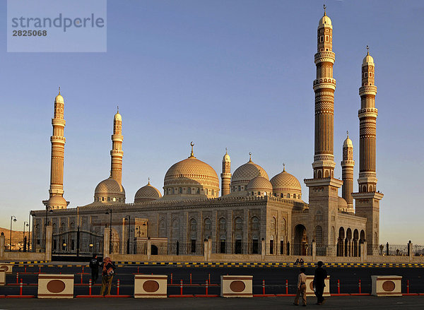 Die neue Moschee  Sanaa  Jemen
