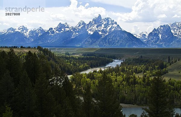 Snake River  Rocky Mountains  USA