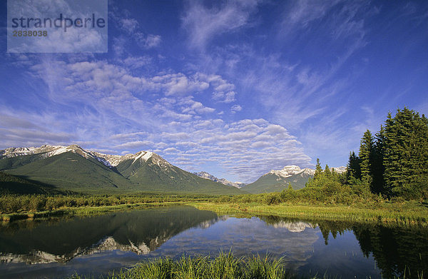 Vermilion Seen und der Sundance Strecke  Banff-Nationalpark  Alberta  Kanada.