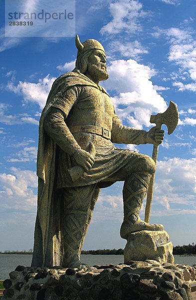 Viking Statue  Gimli  Manitoba  Kanada