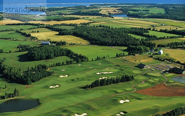 Antenne  Anderson Creek Golf Club  Stanley Brücke  Prince Edward Island  Kanada
