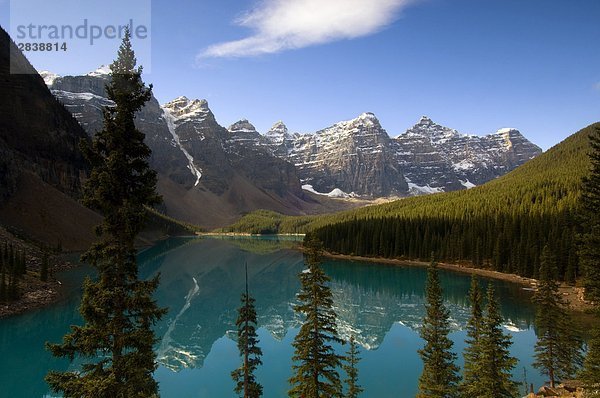 Moraine Lake  Banff-Nationalpark  Alberta  Kanada.