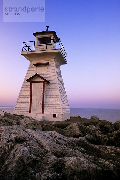Lion's Head Leuchtturm an der Georgian Bay  Bruce Peninsula  Ontario  Kanada.