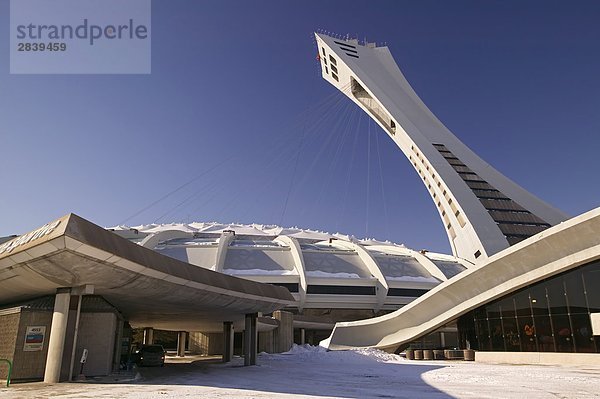 Parc Olympique  Montreal  Quebec  Kanada.