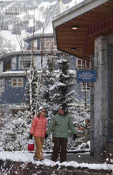 Whistler Village  Whistler  British Columbia  Kanada.