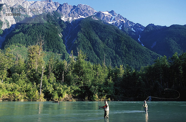 Green River  Pemberton  British Columbia  Kanada.