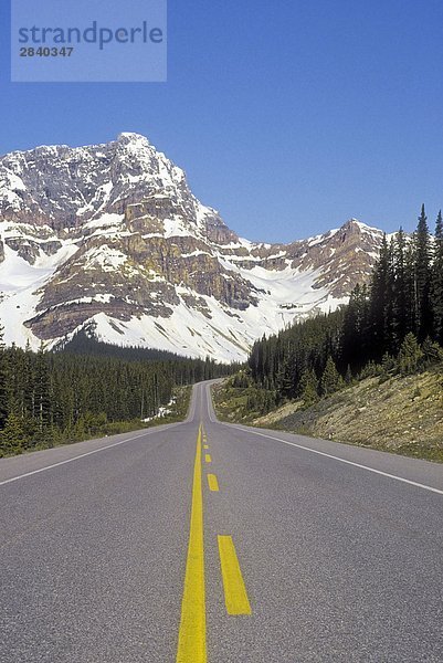 Icefields Parkway verbindet Banff National Park und Jasper Nationalpark in den Rocky Mountains  Kanada.