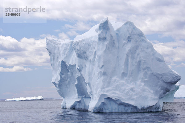 Eisberg sehen Entdeckung Gasse Tagesausflug Boot Reise Kanada Nordland