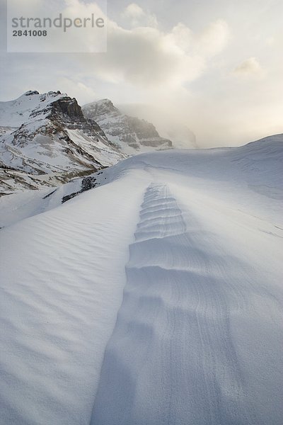Columbia Icefileds im Winter - Jasper-Nationalpark in Alberta  Kanada.