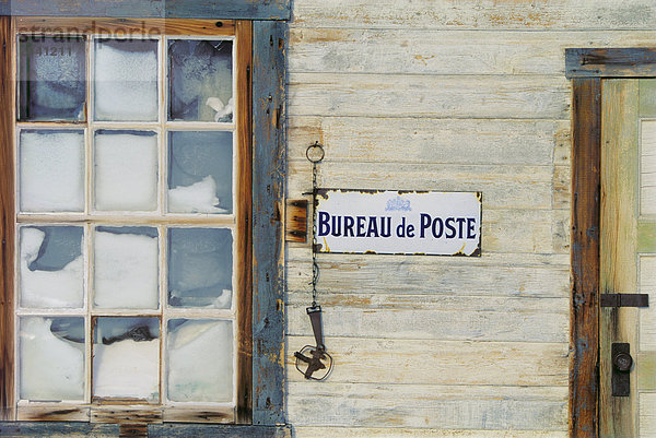 Postamt in Souveränität  Craig Hafen  Ellesmere Island  Nunavut  Kanada.